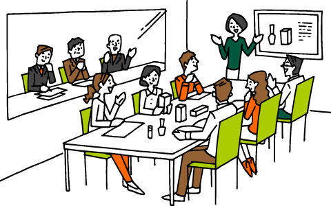 Interview Clipart Focus Group - Clip Art Focus Group (480x300)