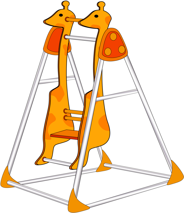 Parks & Recreation - Niños Columpios Animado (823x1024)