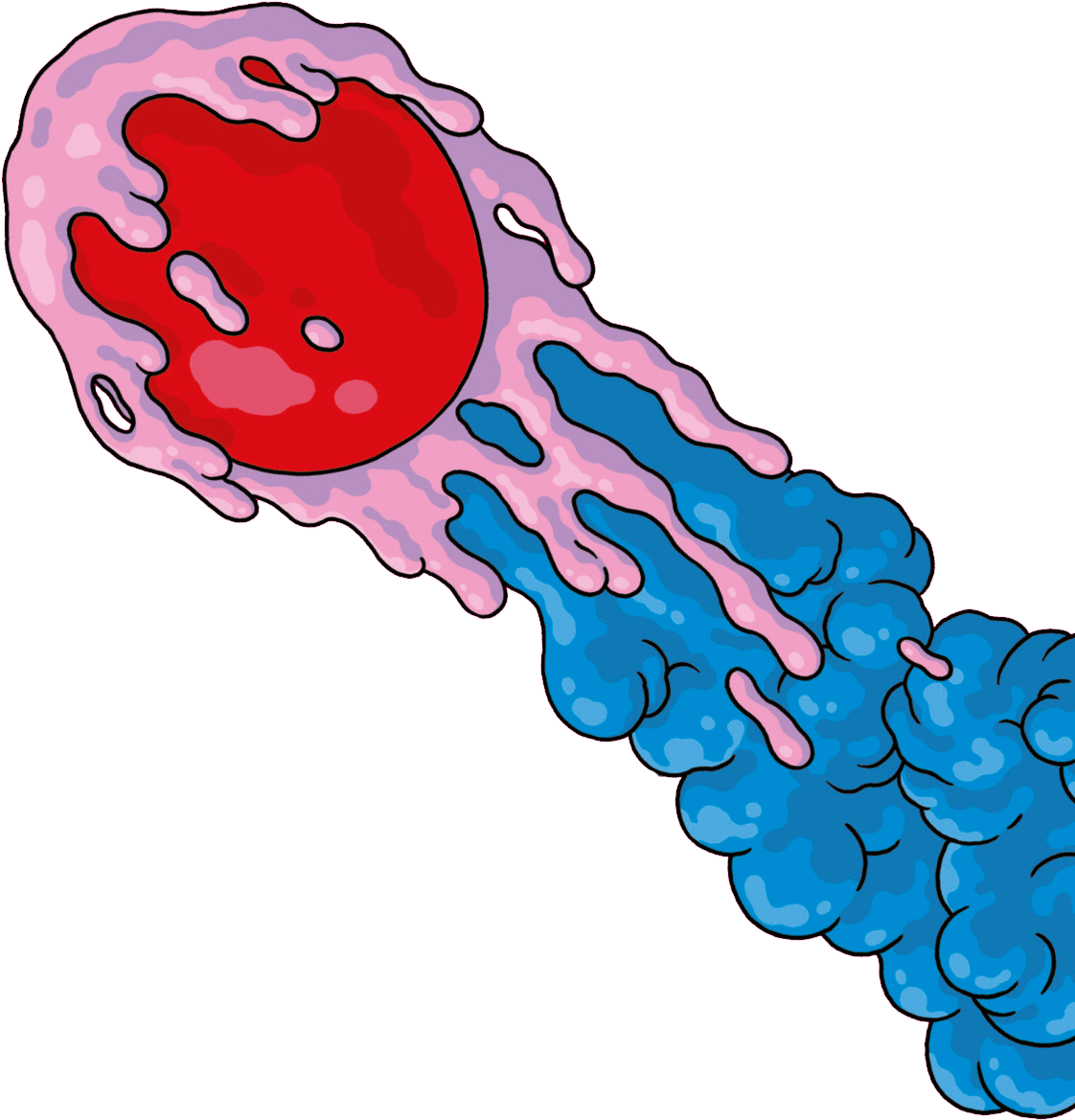 Cherry Clipart Pop Art - Nct Cherry Bomb Album Art (1247x1276)
