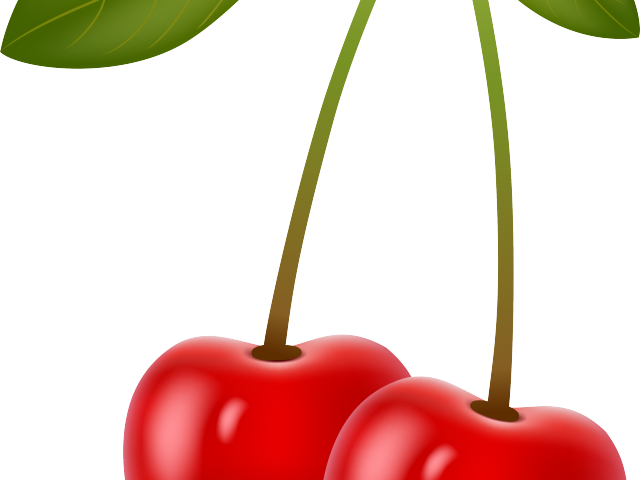 Cherry Clipart Mango Fruit - Cerezas Png (640x480)