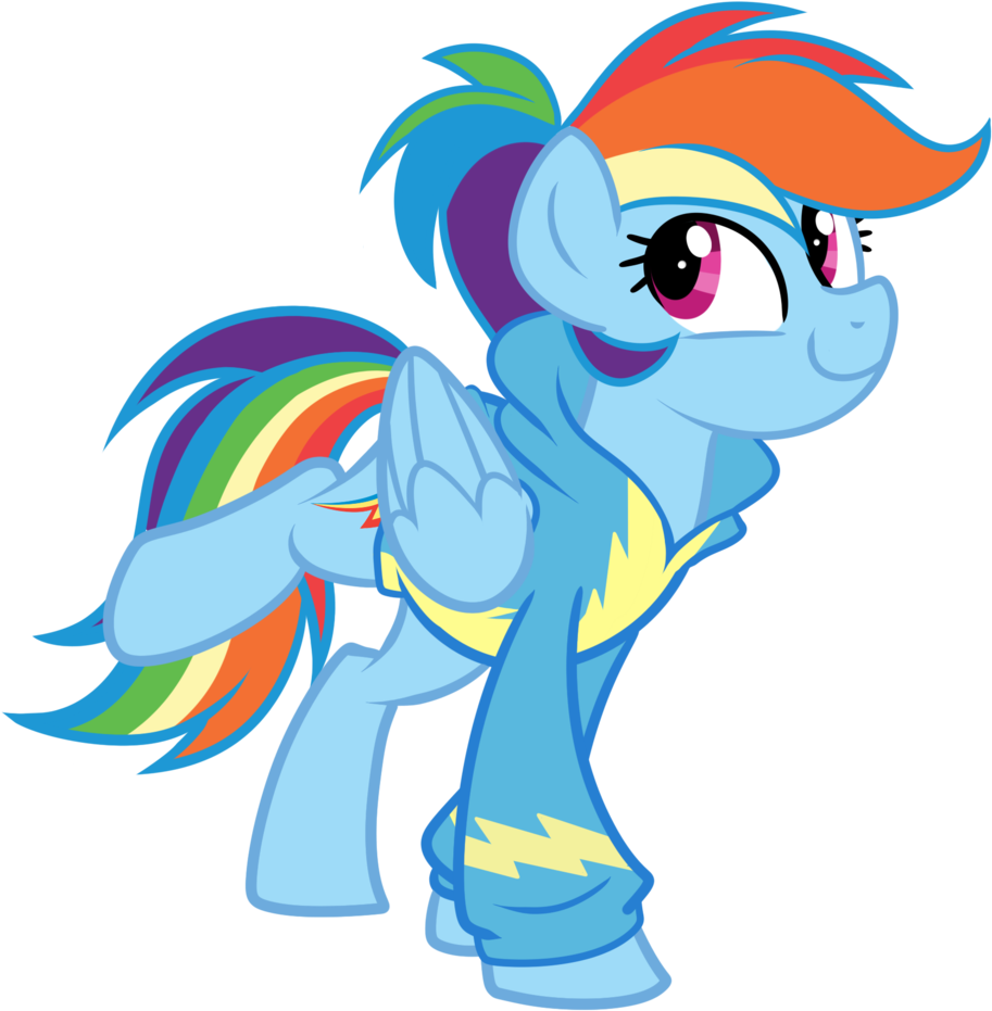 Alternate Hairstyle Artist Left Fail Bottomless - Rainbow Dash Wonderbolt Jacket (1016x1024)