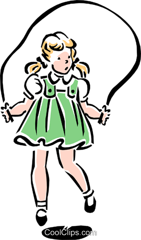 Skipping Royalty Free Vector Clip Art Illustration - Skipping Royalty Free Vector Clip Art Illustration (282x480)
