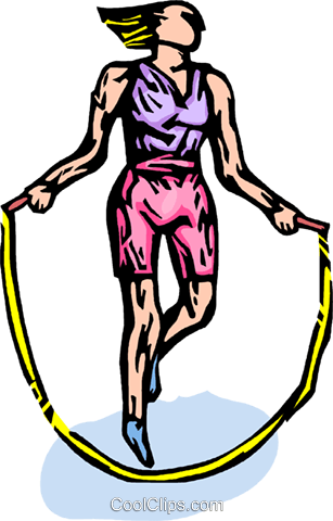 Skipping Royalty Free Vector Clip Art Illustration - Skipping Royalty Free Vector Clip Art Illustration (307x480)