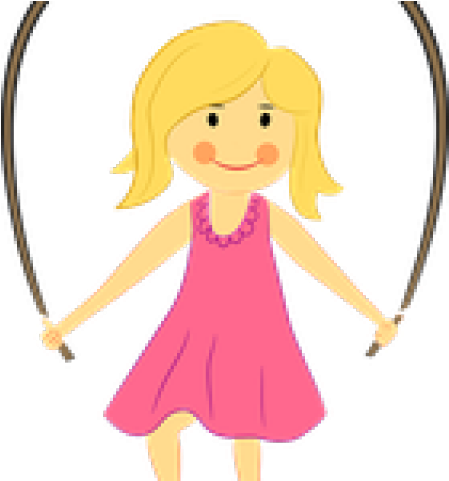 Planescape Torment Clipart Baby Girl - Bermain Lompat Tali (640x480)