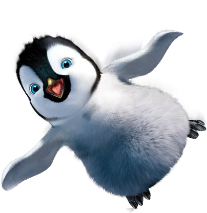 More Free Happy Dancing Feet Png Images - Emperor Penguin (404x416)