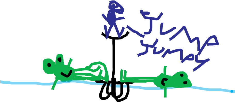 Then Two Frogs Lie Back And Put Their Feet Up In The - Then Two Frogs Lie Back And Put Their Feet Up In The (910x470)