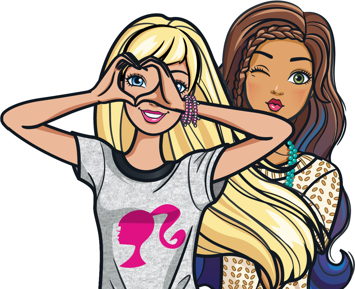 Make The Prettiest Friendship Bracelet To Give To Your - Illustration (1250x1250)