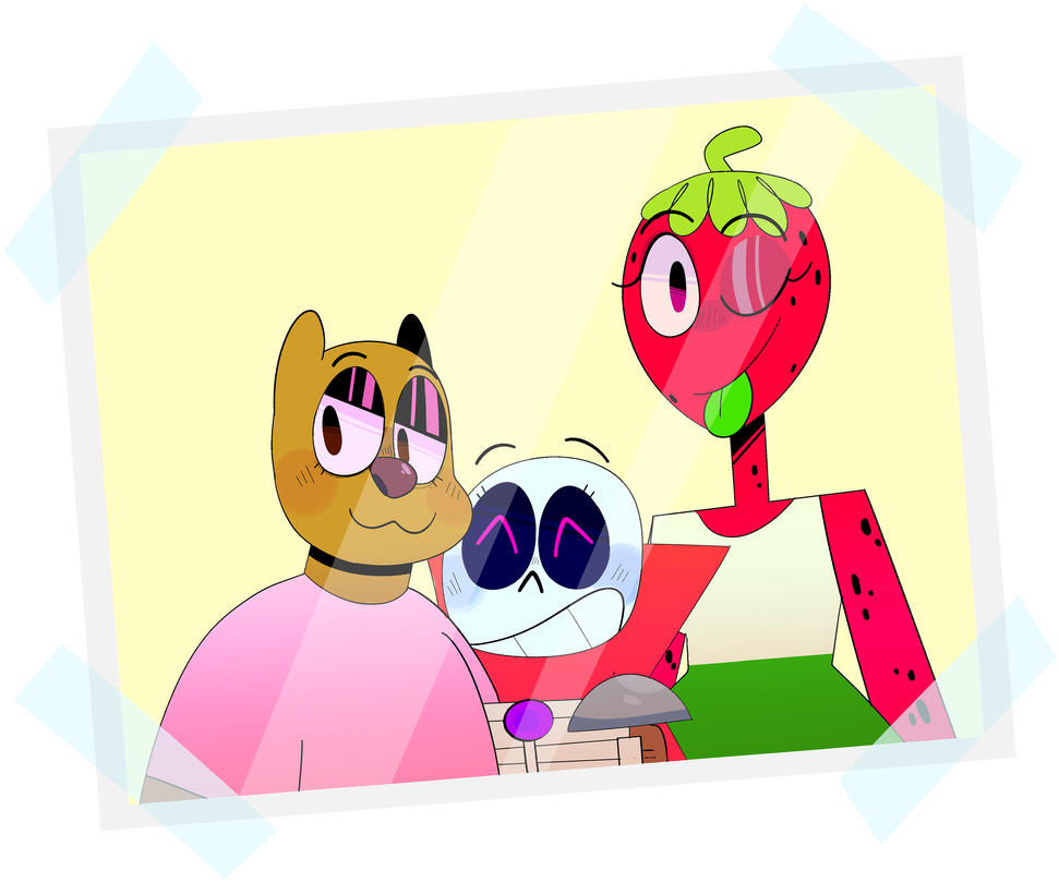 Bfs Their Bff By Luigis-universe - Cartoon (982x814)