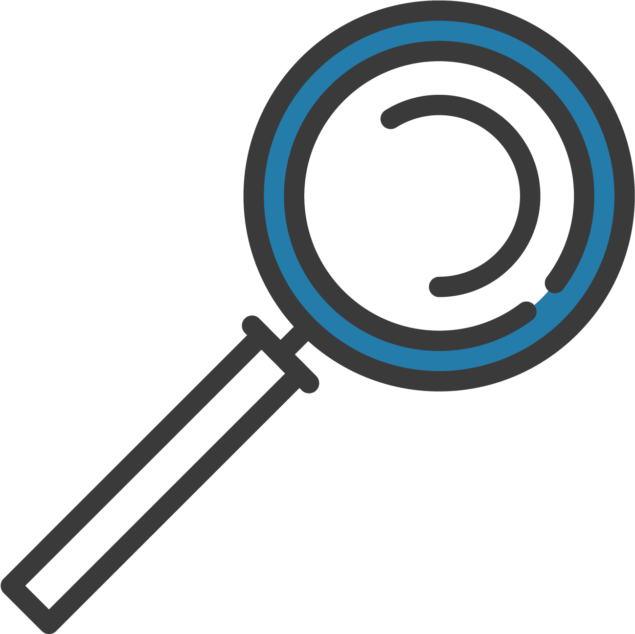 Look Clip Take - Magnifying Glass (1500x1500)