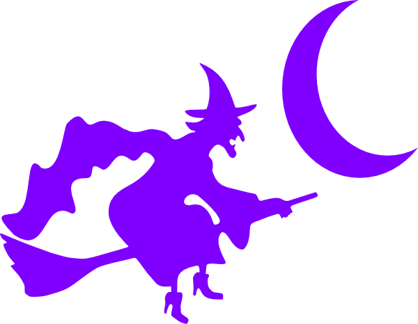 Transparent Halloween Witch Png (600x466)