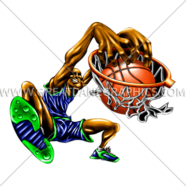 Slam Dunk - Slam Dunk Basketball Logo (385x385)