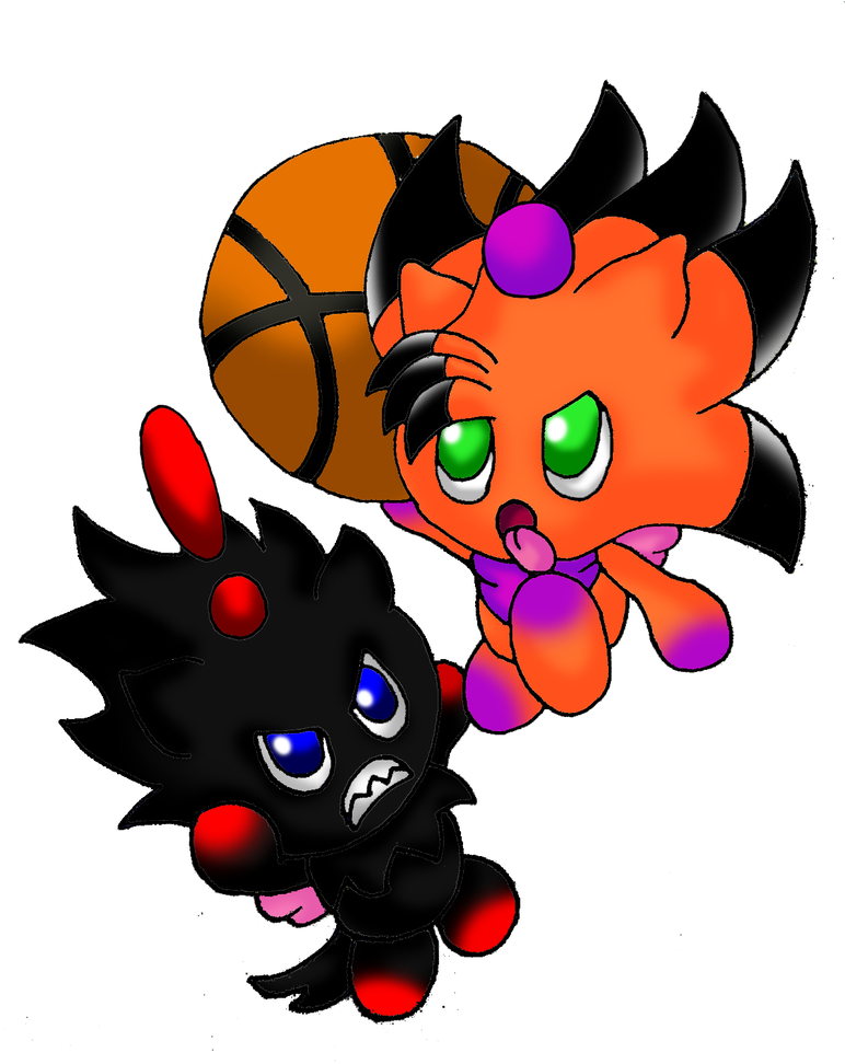 Chao Supuh Slam Dunk By Seltzur The Hedgehog - Cartoon (774x1032)