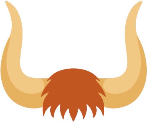 Horns Clipart Cow Horn - Cow Horn Png (640x480)