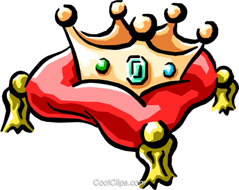 Crown Royalty Free Vector Clip Art Illustration - Crown (480x382)