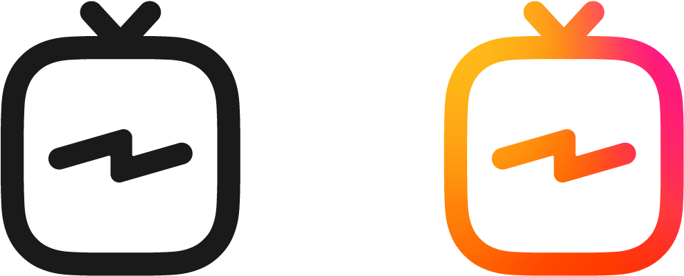 Instagram Live Png - Igtv Icon (1000x400)