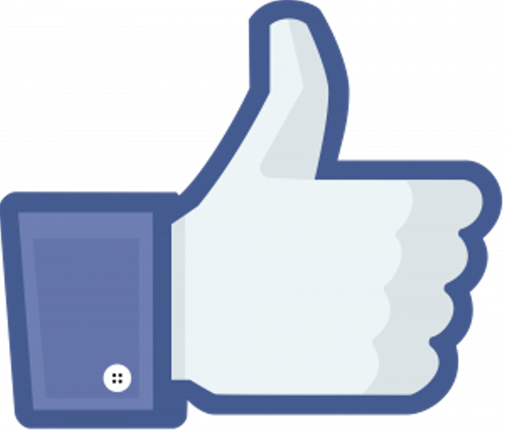 Facebook Logo Icon Like Instagram Youtube - Facebook Like Clipart (1024x877)