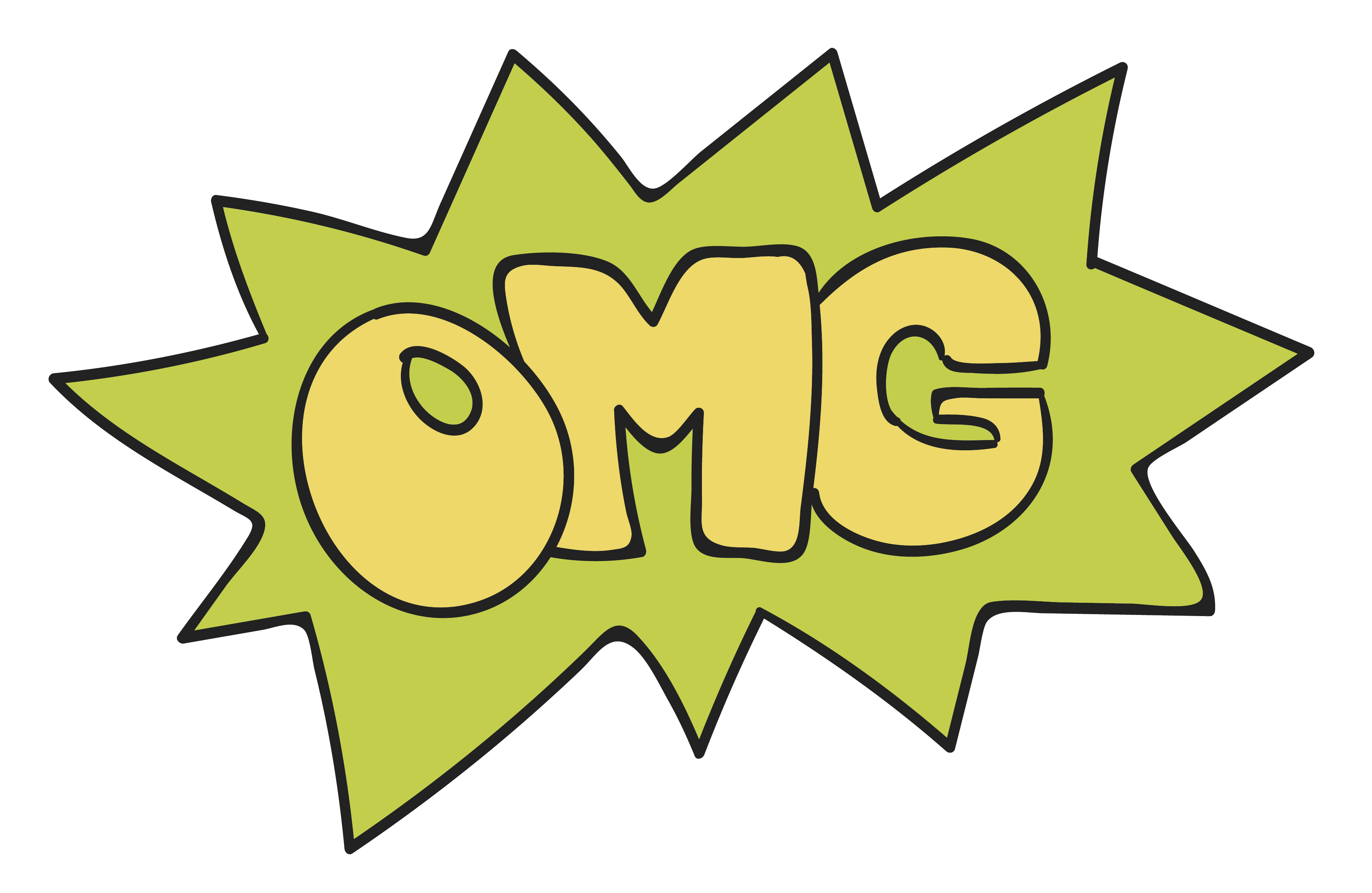 Clip Art I Buy Explosion Stickers Transprent - Explosion Comic Verde Png (3616x2354)