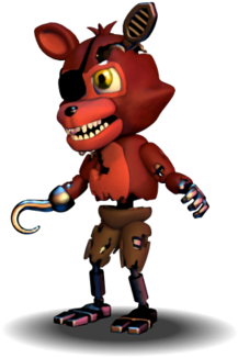 Fnaf World Extras - Fnaf Foxy (400x400)