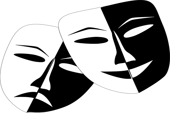 Theatre Masks Png (680x450)
