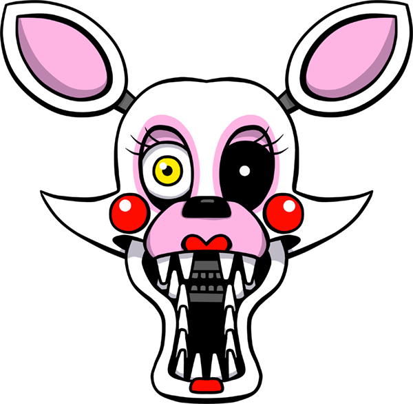 Five Nights At Freddy's Mangle - Five Nights At Freddy's Mangle Face (600x586)