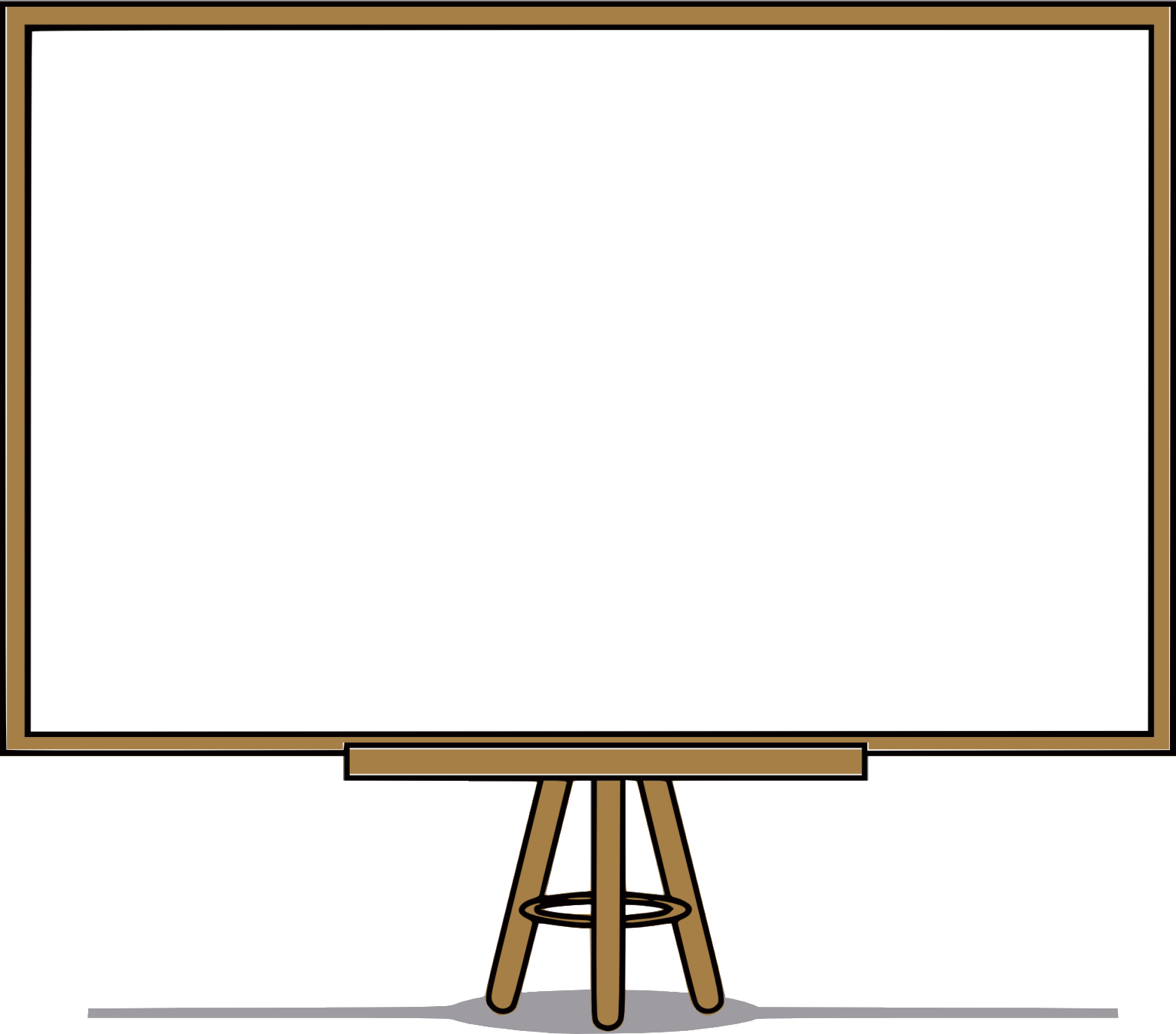 Tableau Blanc Png - Board Clipart (1560x1372)