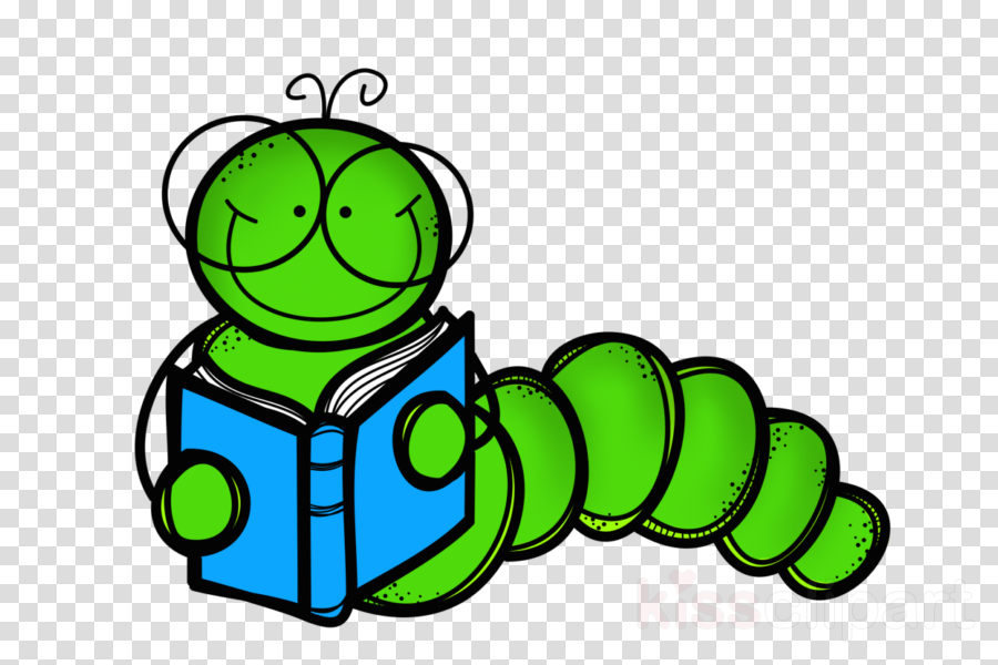 Bookworm Clipart Clip Art - Bookworm Png (900x600)