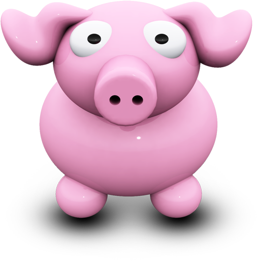 "sweating Like A Pig " - Imagenes De Animales Formato Png (512x512)