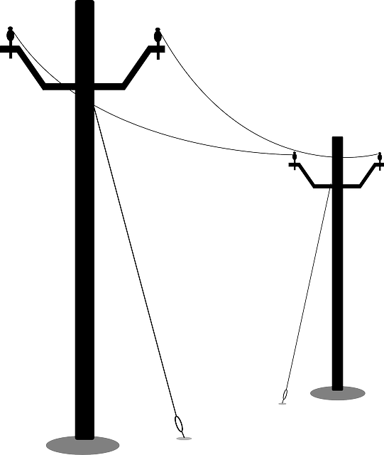 Electric Pole Png (541x640)