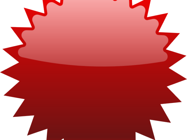 Starburst Clipart Callout - Transparent Gold Starburst Png (640x480)