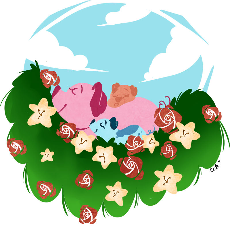 3 Little Pigs - Illustration (800x787)