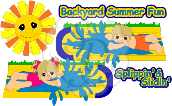 Slip And Slide Kids - Slip And Slide Kids (600x373)