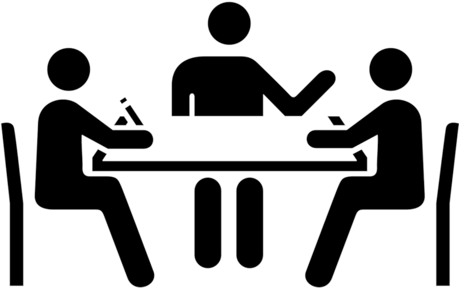 Meeting Minutes Icon Clipart Computer Icons Meeting - Meeting Icon Black And White (900x900)