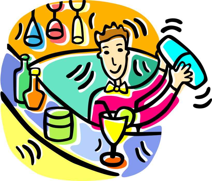 819 X 700 0 - Cliparts Bartender (819x700)