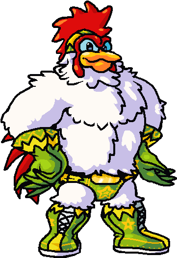 Tenga Cuidado Con El "peligro Gallos" - Cartoon (383x532)