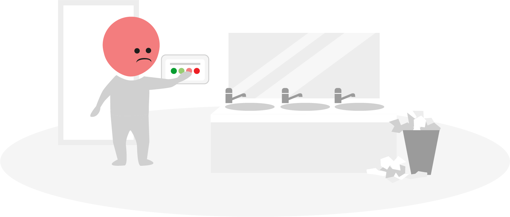 Discover Optimal Cleaning Routines By Monitoring Hourly - Cartoon (1721x733)