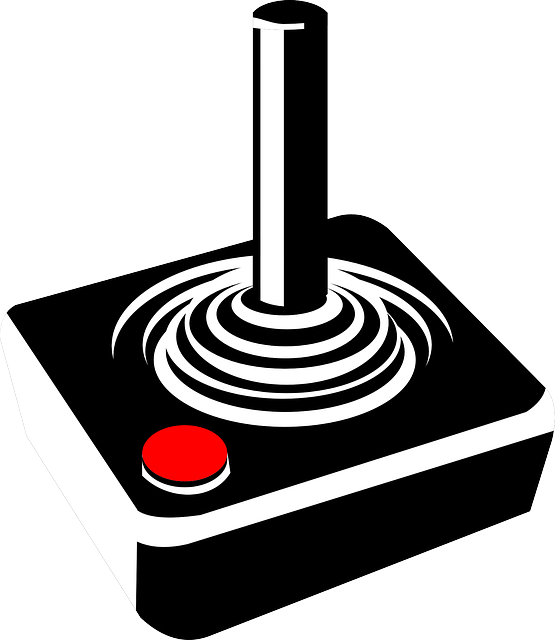 Video Game Controller Transparent Clipart - Joystick Clipart (555x640)