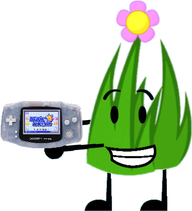 Download Hd Flower Grassy - Portable Network Graphics (382x420)