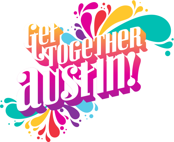 Get Together Austin United Way, The Unit - Graphic Design (598x488)