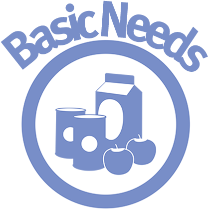To Meet The Community's Basic Needs, With A Focus On - Peanut Free Symbol (454x463)