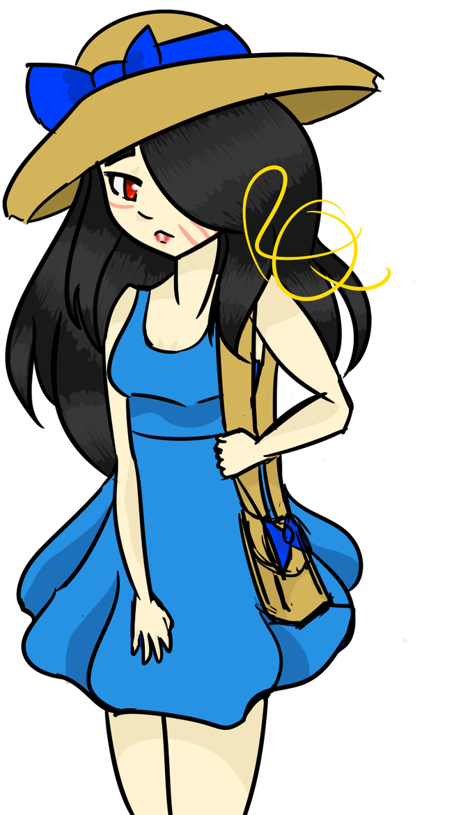 Edge Baby In Summer Wear By Filthyraccoon - Cartoon (1024x1366)