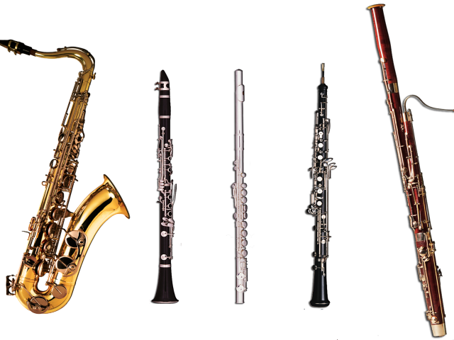 Reed Clipart Cute - Woodwind Instruments (640x480)
