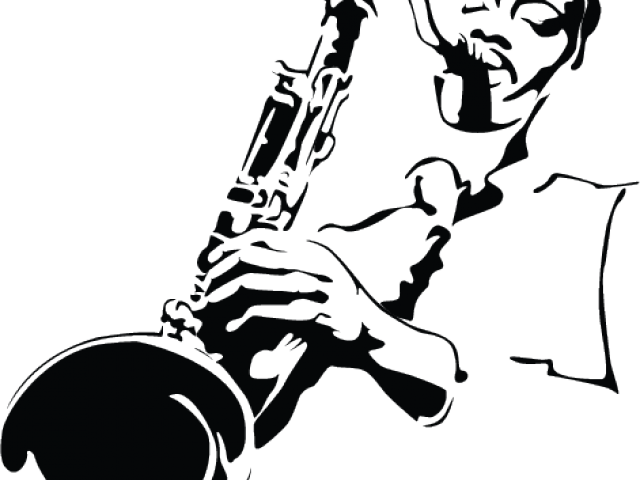 Black And White Jazz Artwork (640x480)