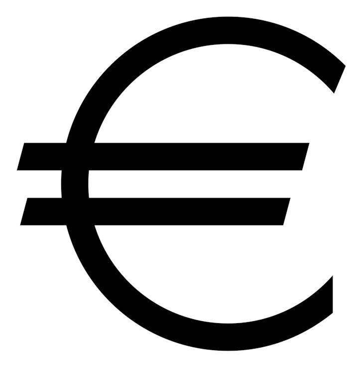 Euro Sign Symbol Eurozone Computer Icons - Euro Symbol Png (750x750)