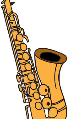 Saxophone Clipart Transparent Background - Saxophone (640x480)
