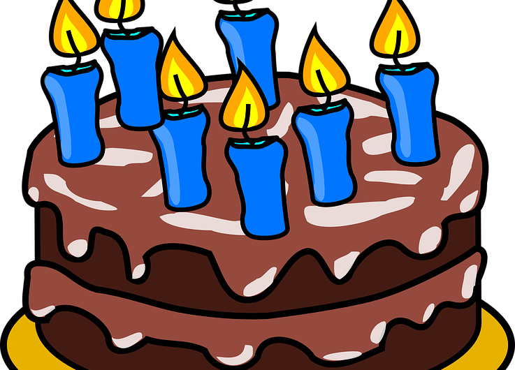 Tanti Auguri Al Piccolo Ernesto - Birthday Cake Clip Art (737x530)
