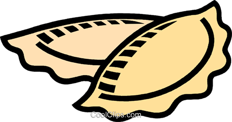 Pasta Royalty Free Vector Clip Art Illustration - Pastel (480x253)