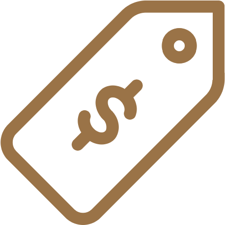 Price Tag Icon - Wood (478x482)
