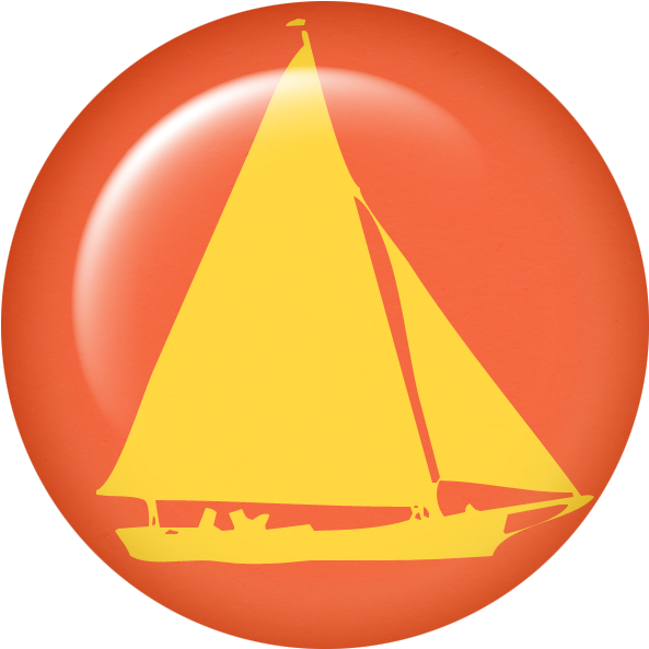 Sailboat - Clip Art (606x606)