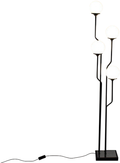Black Floor Lamp From The 70s €975 - Black Floor Lamp From The 70s €975 (575x575)