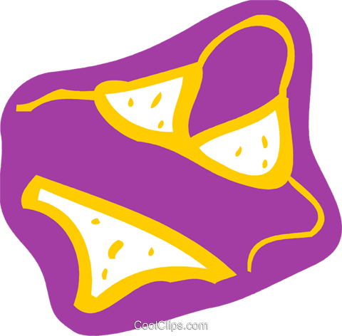 Bikini Bathing Suit Royalty Free Vector Clip Art Illustration - Bikini Bathing Suit Royalty Free Vector Clip Art Illustration (480x472)